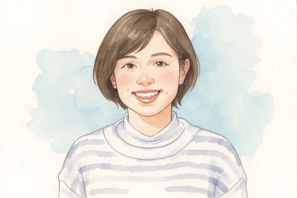 hnさんの似顔絵